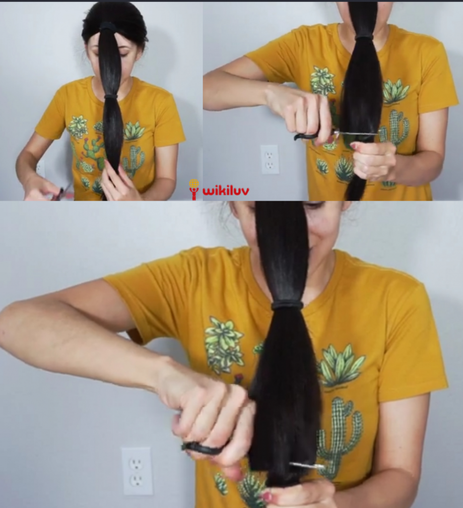 V Shaped Hair Cutting in Hindi | How to V shaped Cut Your Own Hair in Hindi